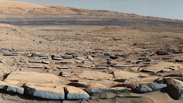 나사에서 최초로 공개한 진짜 화성 사진