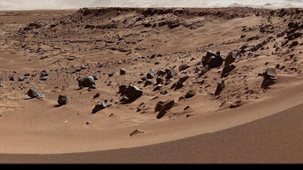 나사에서 최초로 공개한 진짜 화성 사진