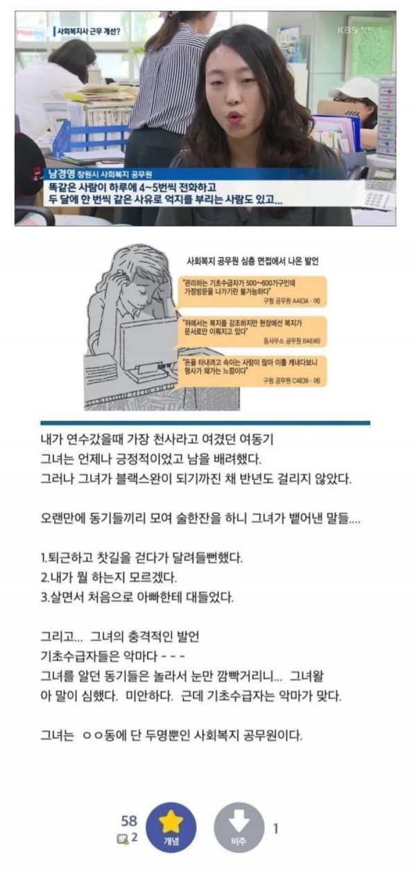 공무원계 무덤으로 불린다는 직렬