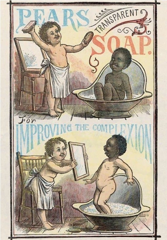 충격적인 100년 전 비누 광고