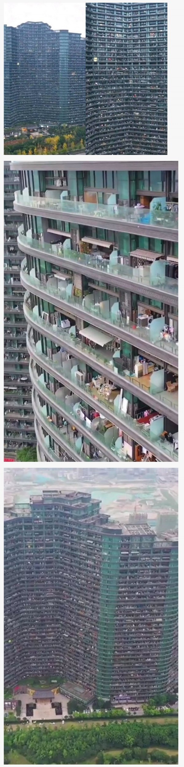 한 동에 2만명이 산다는 중국 고급 아파트
