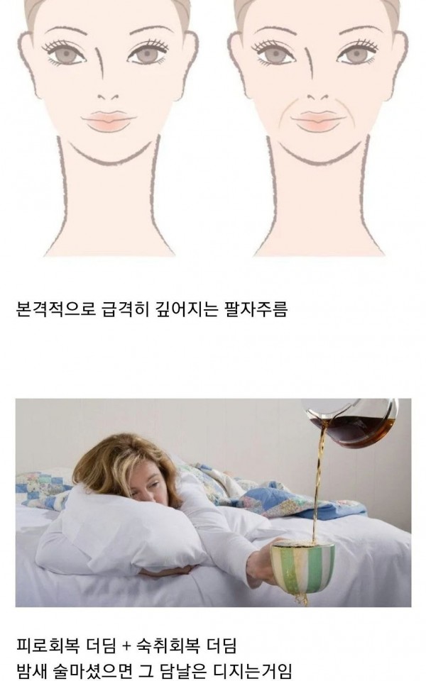 30대 중반부터 확 다가온다는 신체변화 