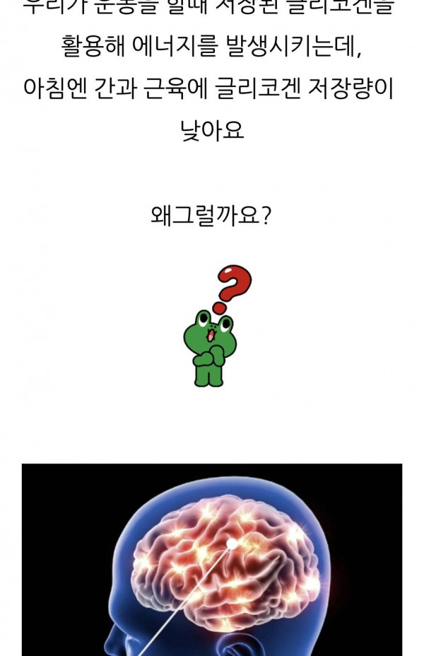 공복운동 할 때 조심해야 되는 이유