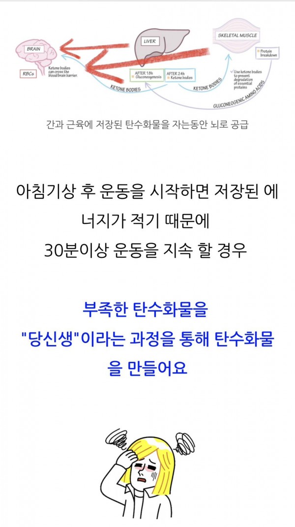 공복운동 할 때 조심해야 되는 이유