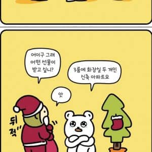 산타가 어른들 선물은 안 주는 이유