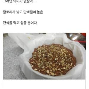 프로틴바를 직접 만들어 본 디시인