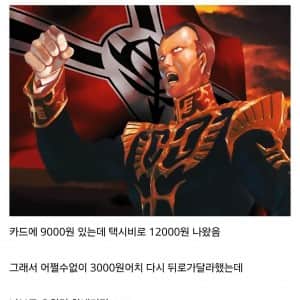 방금 택시기사랑 ㅈㄴ 싸웠다
