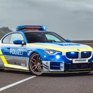 독일에만 있다는 BMW M2 경찰차