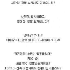 이번 사태 군대 상황 한 짤 요약
