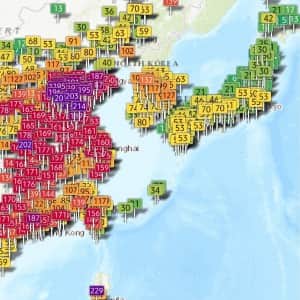 슬슬 시동걸고 있는 중국발 미세먼지 근황