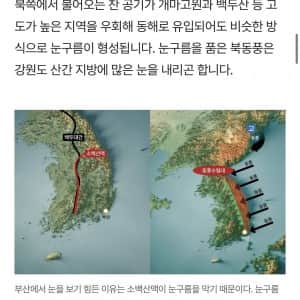 경상남도가 소백산맥에게 감사해야하는 이유