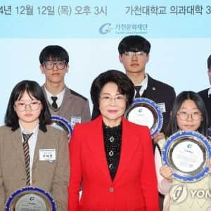 '최강 동안' 올해 92세 이길여 회장 근황 