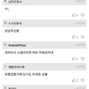 안전관리자 혼절 하는 신발