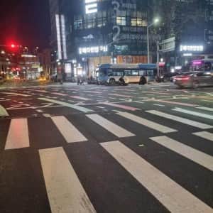 어제자 부산 서면 오토바이 사고  
