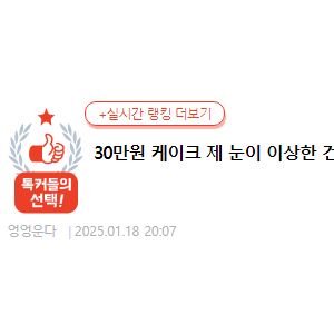 어제자 30만원짜리 주문제작 케이크 논란