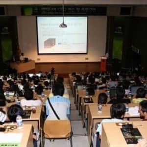 2008년 서울대에서 강연하던 젠슨황