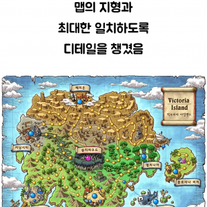 옛날 메이플스토리 지도의 디테일