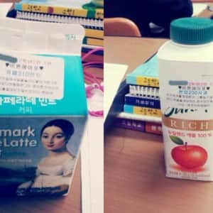 세대 차이 제대로 느낄 수 있는 우유 급식 