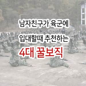 대한민국 육군 4대 꿀보직