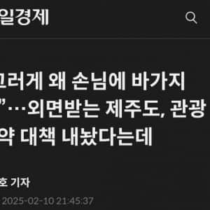 드디어 눈치 챈 국내 여행객 감소의 원인
