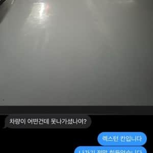 민폐주차 뻔뻔한 차주
