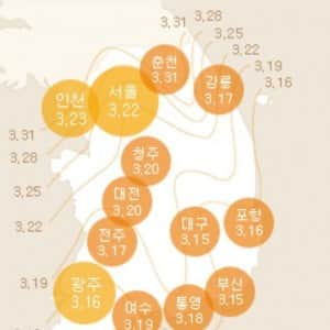 2025년 봄꽃 개화시기