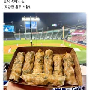 천만관중 야구 직관 장점 중 하나 “금기사항이 적음” 