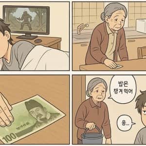 Gpt가 그린 어머니의 사랑 
