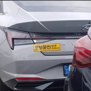이건 누가봐도 진짜 초보 운전이다...