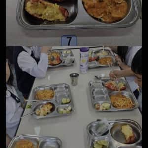 레딧 대문에 올라온 한국 급식 