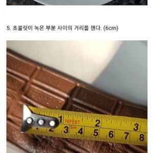 초콜릿과 전자렌지로 빛의 속도 알아내기