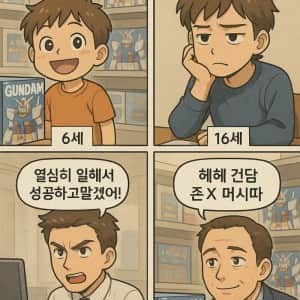 남자들은 나이 먹어도 똑같다