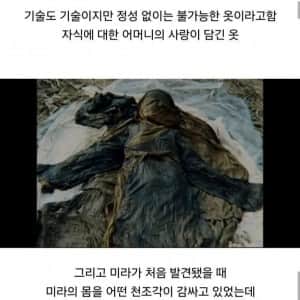 조선시대 아이 묘에서 발견된 것