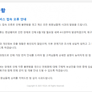 랜섬웨어 공격당한 yes24 백업본이 없으면 큰일 난 이유 