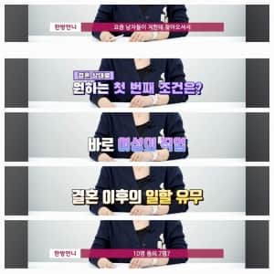 요즘 바뀐 남자들의 결혼 트렌드