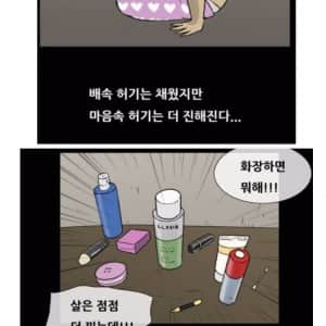 기안84의 만화 복학왕에 등장하는 뚱녀의 진실