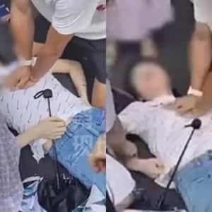 쓰러진 女 심폐소생술로 살린 의대 男교수 ‘황당 논란’