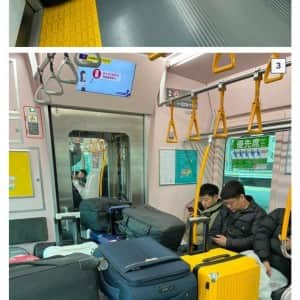 일본 지하철 중국인들 민폐 수준