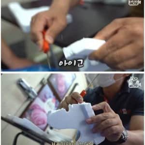 정육점 아재 손기술 레전드