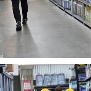 혐주의) 원주 마트 등장한 진격의 거인