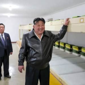 북한군 생활관 내부