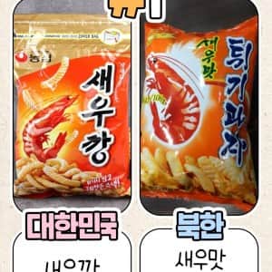 북한이 표절한 우리나라 식품들 