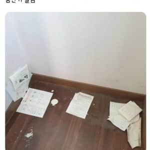 이사중 봉인해두었던 비밀이 드러남