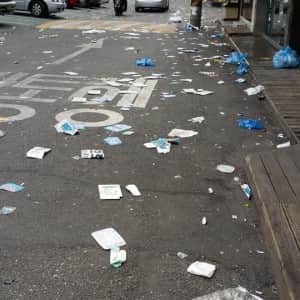 한국과 일본의 할로윈 뒷처리 차이