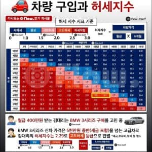 차량 구입과 허세지수