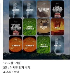 외국인들 사이에서 퍼지고 있다는 울나라 찐 계절