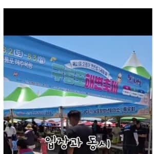 구룡포 오징어 맨손잡기 체험행사가 취소된 이유