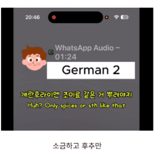 계란후라이에 케첩 올려먹는 거 극혐한다는 독일인들