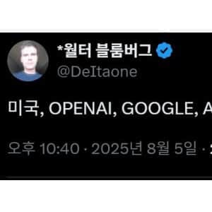 미국이 인정한 AI 3대장
