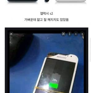 갤럭시 시리즈중 최고의 명작이라고 하는데 